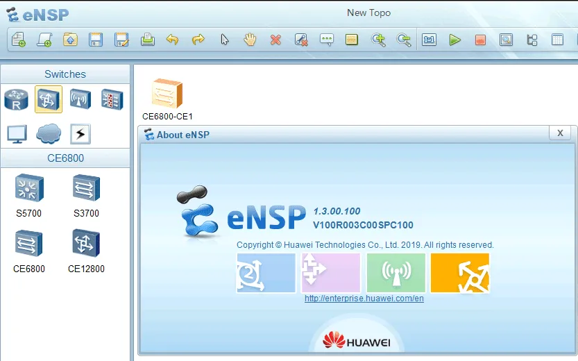 Huawei eNSP Logo